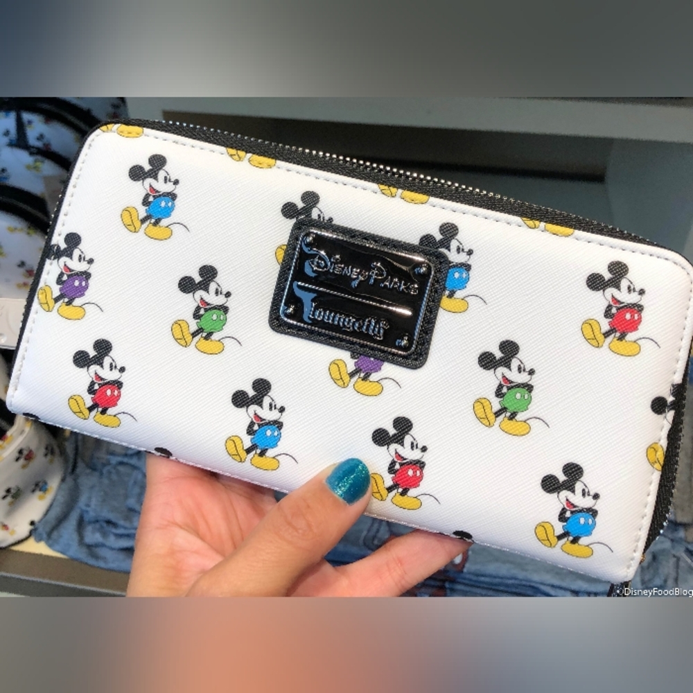 Disney Parks loungefly Wallet Multicolor Mickey Mouse
